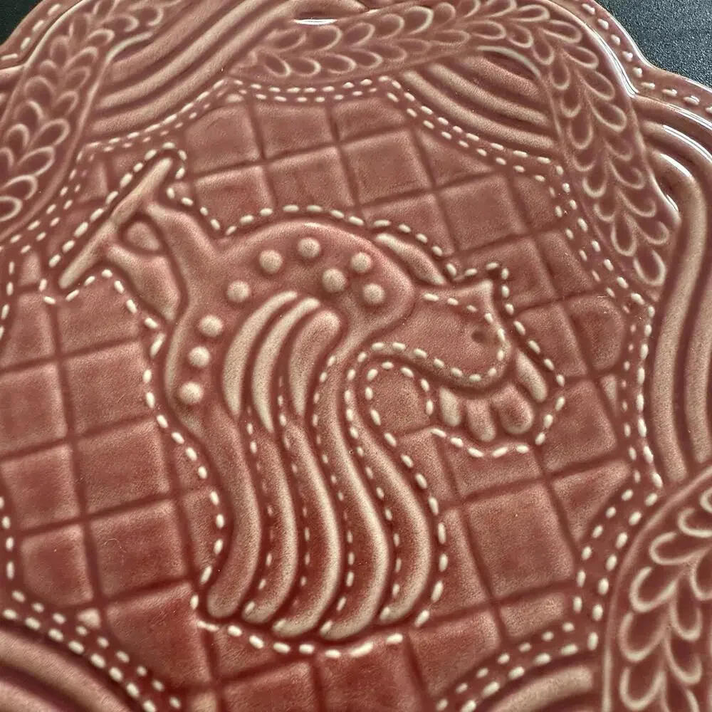 Longaberger Ceramic Trivet. Rooster Paprika Red - Picture 6 of 6